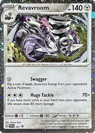 Revavroom (121) (Cosmos Holo) [Scarlet & Violet: Black Star Promos] | Silver Goblin