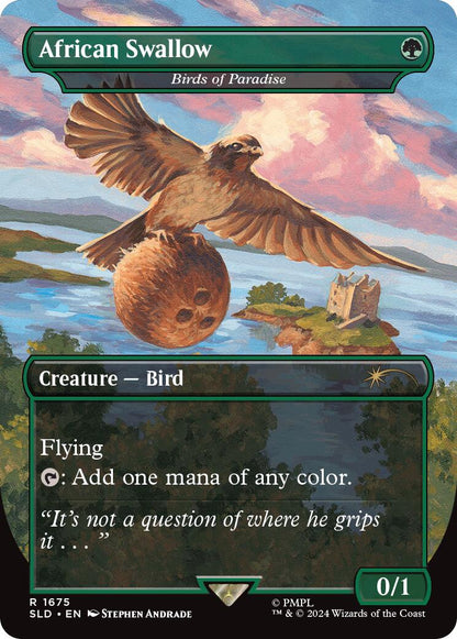 African Swallow - Birds of Paradise [Secret Lair Drop Series] Foil