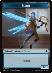 Soldier // Faerie Double-Sided Token [Foundations Tokens] | Silver Goblin