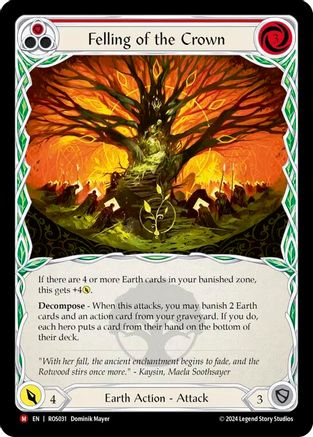Felling of the Crown (ROS031) - Rosetta