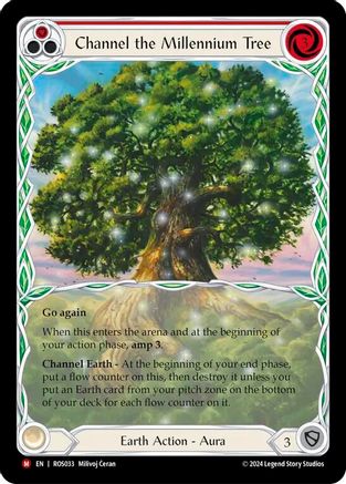 Channel the Millennium Tree (ROS033) Rainbow Foil - Rosetta