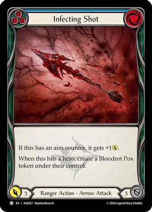 Infecting Shot (Blue) (AAZ027) - Armory Deck: Azalea
