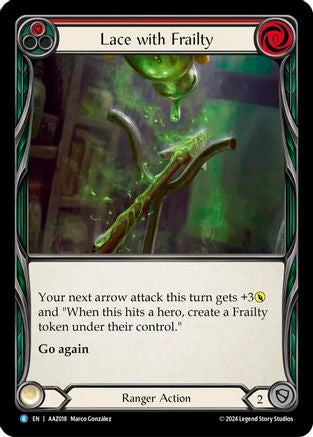 Lace with Frailty (AAZ018) - Armory Deck: Azalea