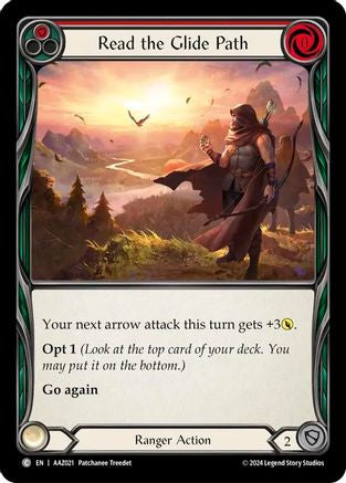 Read the Glide Path (Red) (AAZ021)  - Armory Deck: Azalea