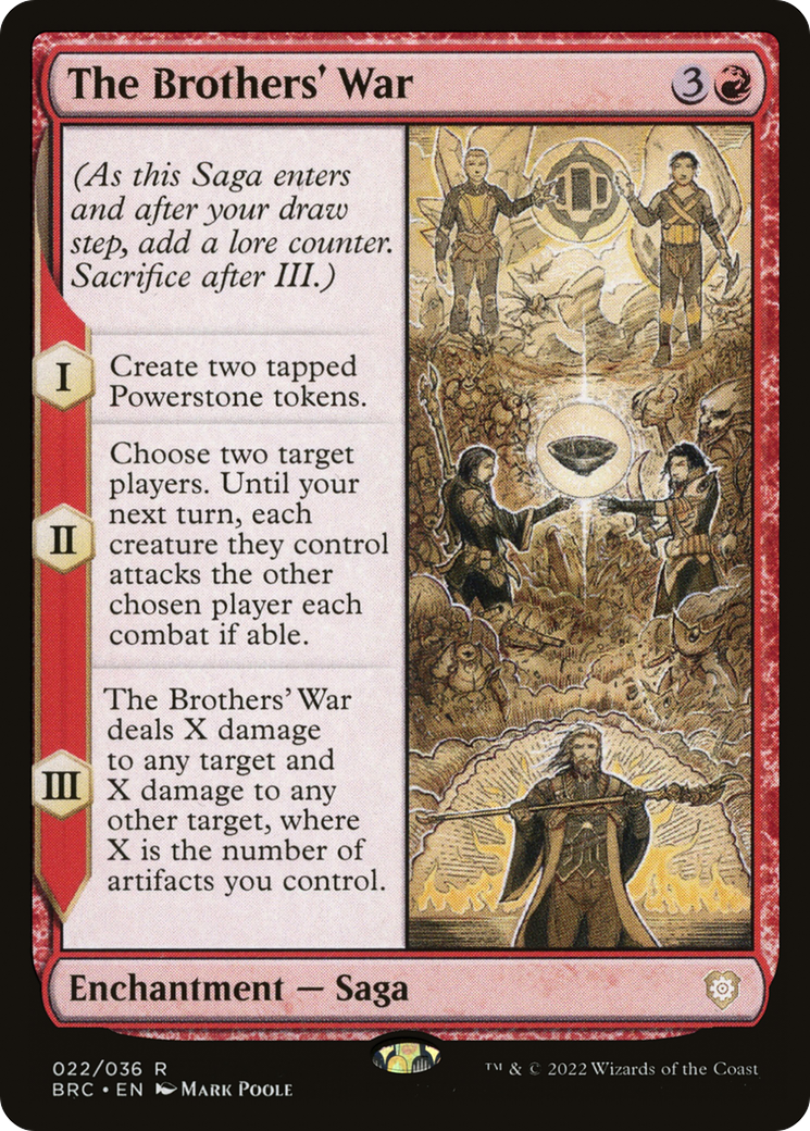 The Brothers' War [The Brothers' War Commander] Foil
