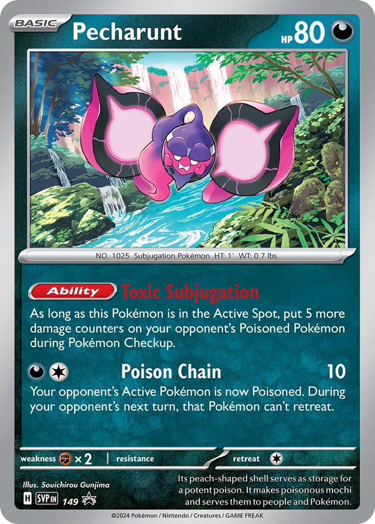 Pecharunt (149) [Scarlet & Violet: Black Star Promos] | Silver Goblin