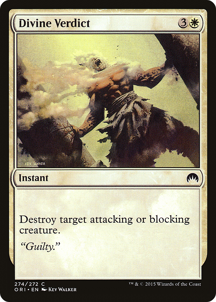 Divine Verdict [Magic Origins] Foil