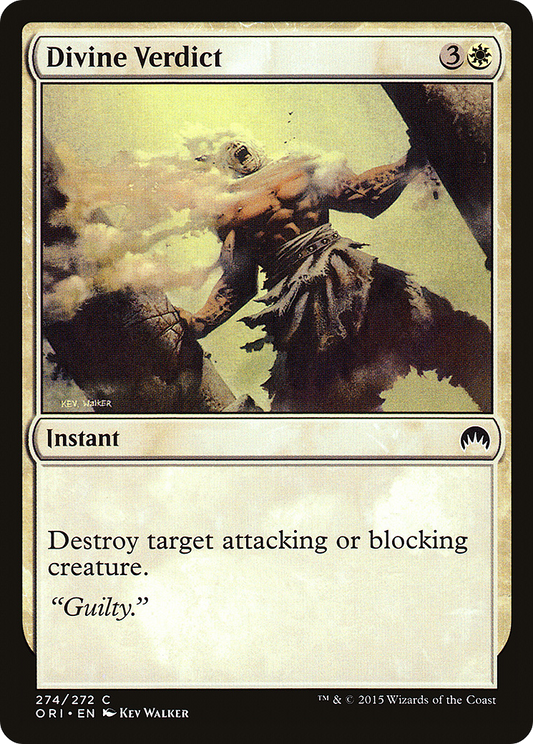 Divine Verdict [Magic Origins] Foil
