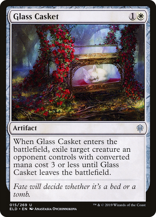 Glass Casket [Throne of Eldraine] Foil
