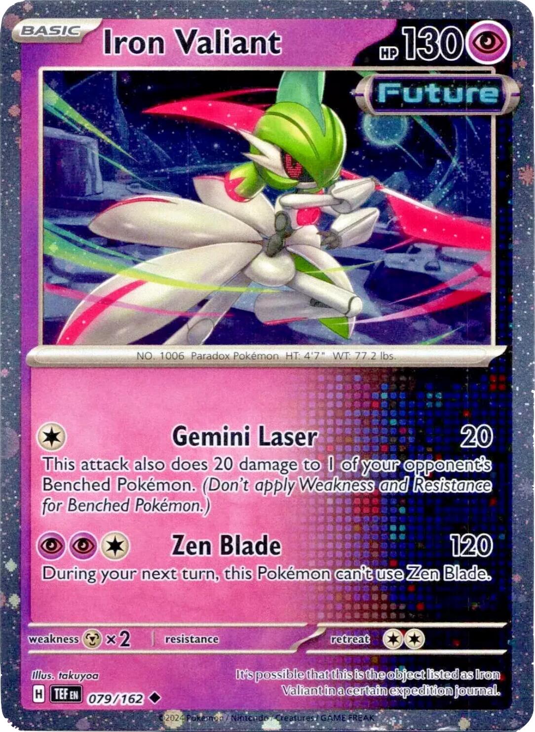 Iron Valiant (079/162) (Cosmos Holo) [Miscellaneous Cards] | Silver Goblin