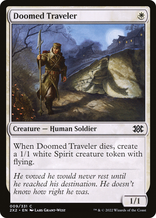 Doomed Traveler [Double Masters 2022] Foil