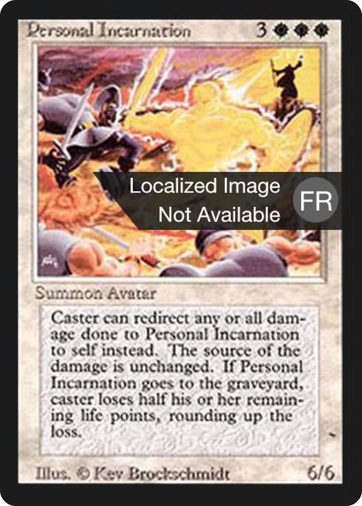 Personal Incarnation [Foreign Black Border]