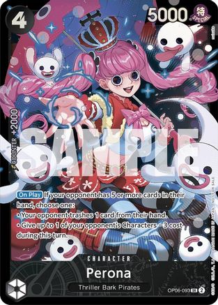 Perona (Store Treasure Cup 2024) [One Piece Promotion Cards] | Silver Goblin