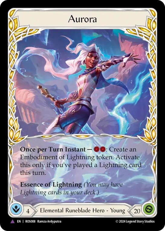 Aurora (Marvel) (ROS008) Cold Foil - Rosetta