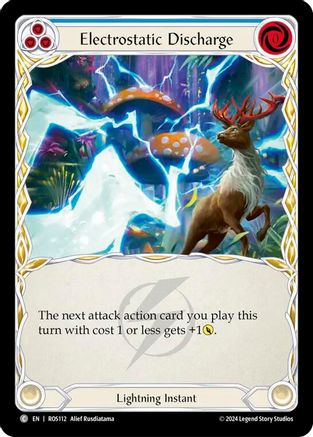 Electrostatic Discharge (Blue) (ROS112) Rainbow Foil - Rosetta