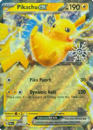 Pikachu ex (Holiday Calendar) (63) Holofoil - Miscellaneous Cards & Products