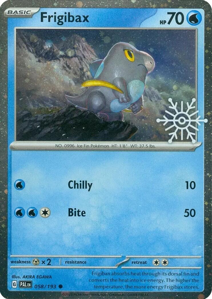 Frigibax (058/193) (Holiday Calendar) [Miscellaneous Cards] | Silver Goblin