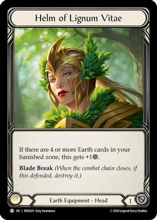 Helm of Lignum Vitae (ROS029) Cold Foil - Rosetta