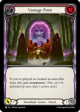 Vantage Point (Red) (ROS124) Rainbow Foil - Rosetta