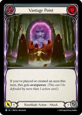 Vantage Point (Blue) (ROS126) Rainbow Foil - Rosetta