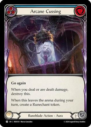 Arcane Cussing (Blue) (ROS154) - Rosetta