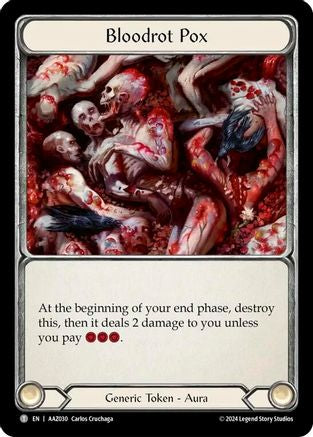 Bloodrot Pox // Frailty (AAZ030//AAZ031) - Armory Deck: Azalea