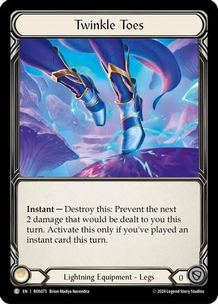 Twinkle Toes (ROS073) Cold Foil - Rosetta