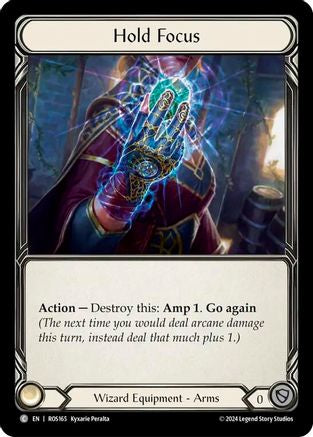 Hold Focus (ROS165) Cold Foil - Rosetta
