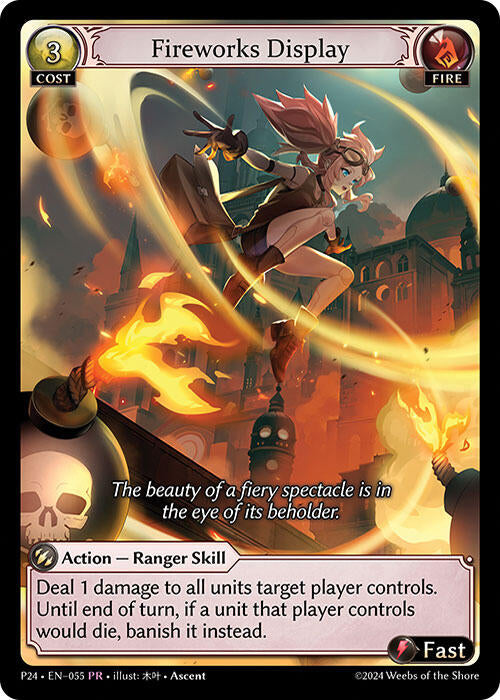 Fireworks Display (055) [Promotional Cards] Foil