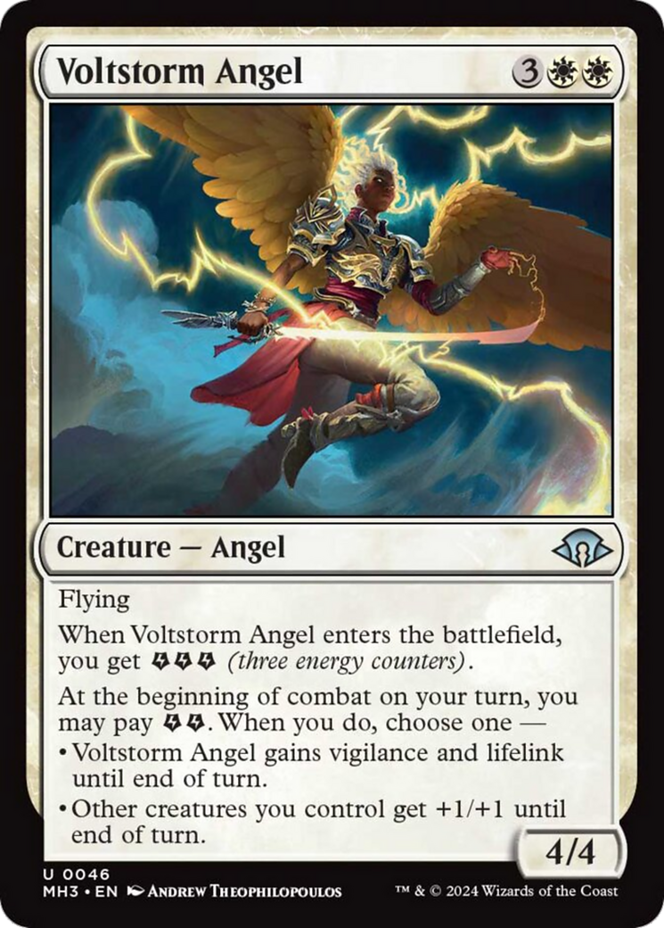 Voltstorm Angel [Modern Horizons 3] | Silver Goblin