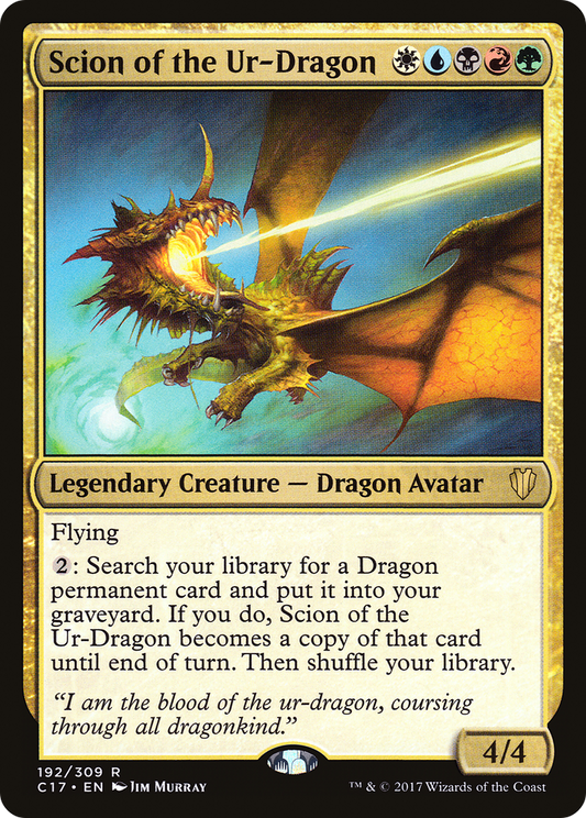 Scion of the Ur-Dragon [Commander 2017]