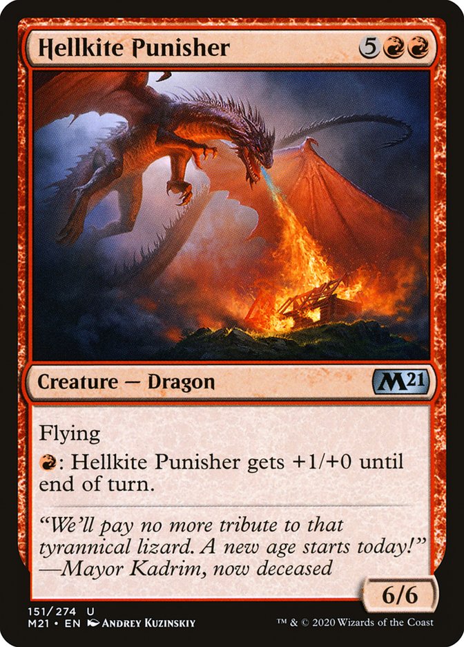 Hellkite Punisher [Core Set 2021] | Silver Goblin