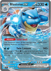 Blastoise ex (030/142) [Scarlet & Violet: Stellar Crown] | Silver Goblin