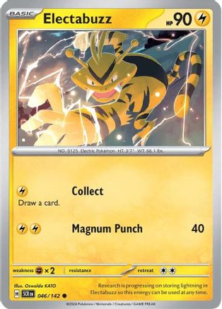 Electabuzz (046/142) [Scarlet & Violet: Stellar Crown] | Silver Goblin