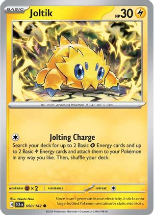 Joltik (050/142) [Scarlet & Violet: Stellar Crown] Reverse Holofoil