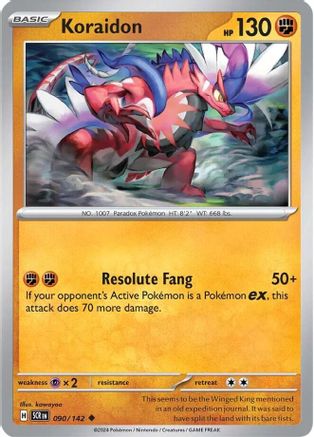 Koraidon (90) Reverse Holofoil - Stellar Crown