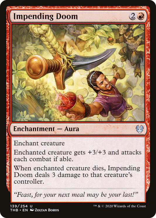 Impending Doom [Theros Beyond Death] Foil