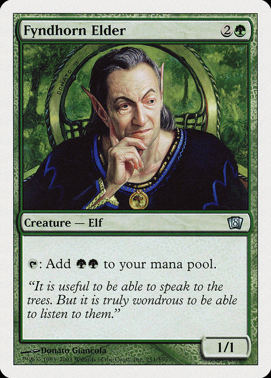 Fyndhorn Elder [Eighth Edition] Foil