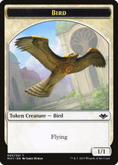 Bird (003) // Rhino (013) Double-Sided Token [Modern Horizons Tokens] | Silver Goblin