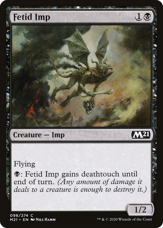 Fetid Imp [Core Set 2021] Foil