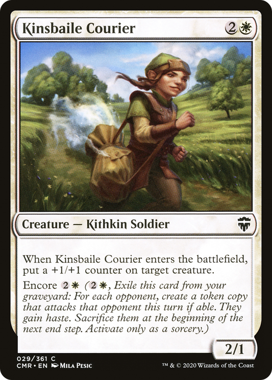 Kinsbaile Courier [Commander Legends] Foil
