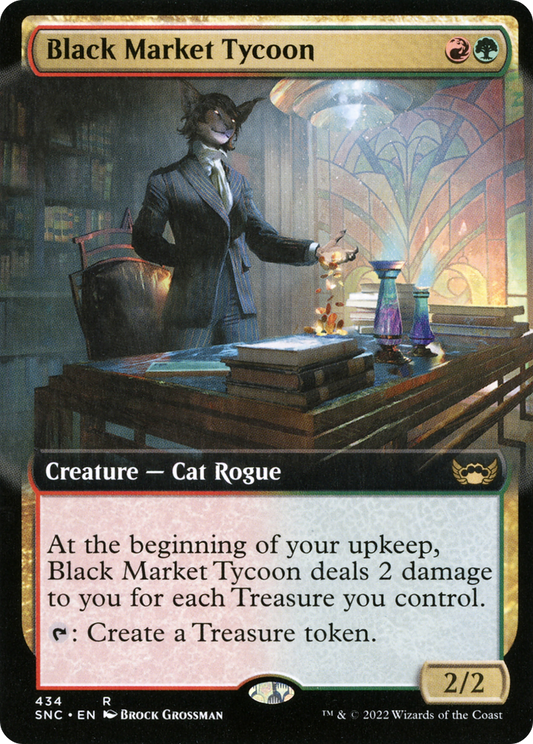 Black Market Tycoon (Extended Art) [Streets of New Capenna] Foil
