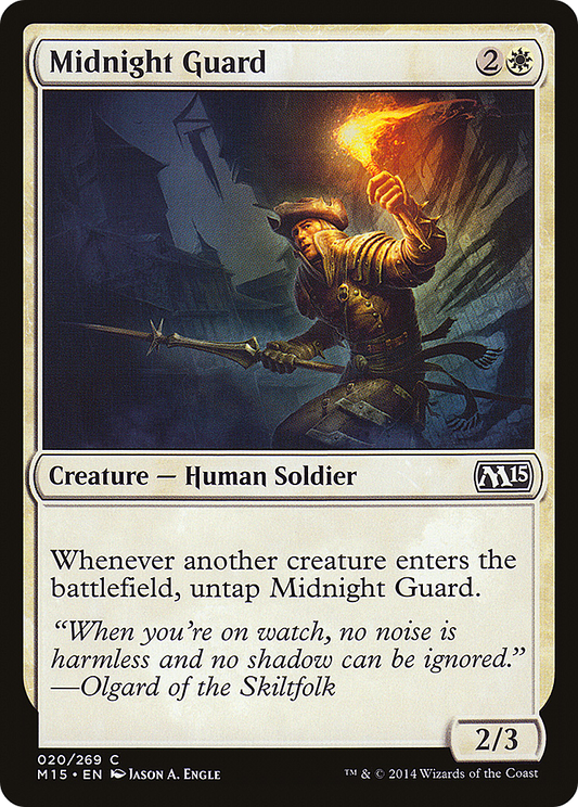 Midnight Guard [Magic 2015] Foil