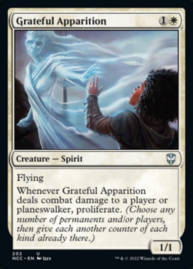 Grateful Apparition [Streets of New Capenna Commander] | Silver Goblin