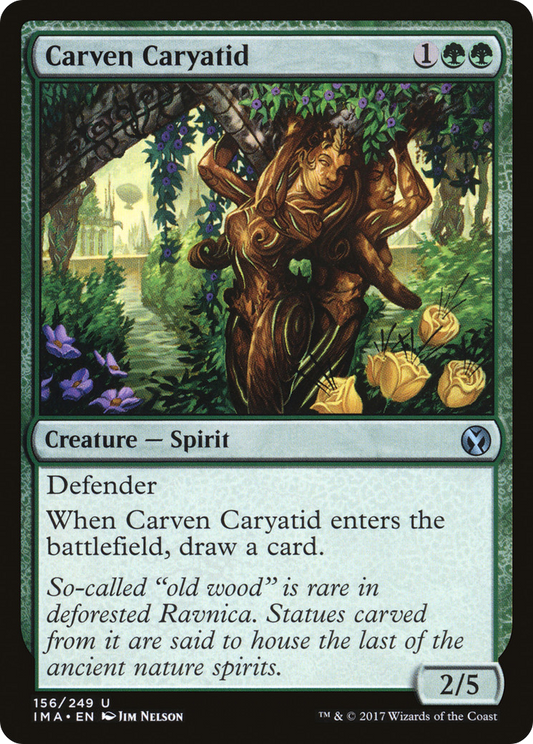 Carven Caryatid [Iconic Masters] Foil