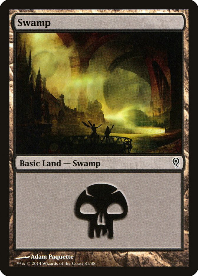 Swamp (81) [Duel Decks: Jace vs. Vraska] | Silver Goblin