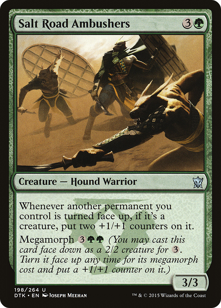 Salt Road Ambushers (198) - Dragons of Tarkir