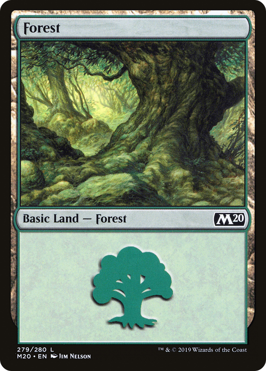 Forest (279) [Core Set 2020] Foil