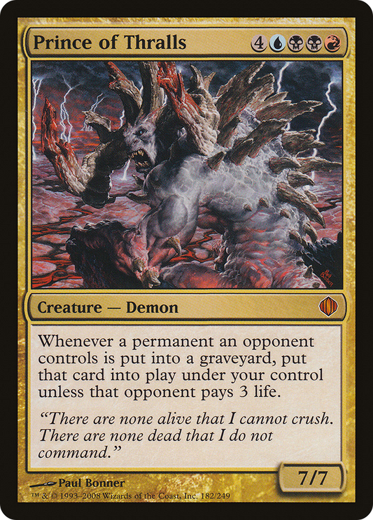Prince of Thralls [Shards of Alara] Foil