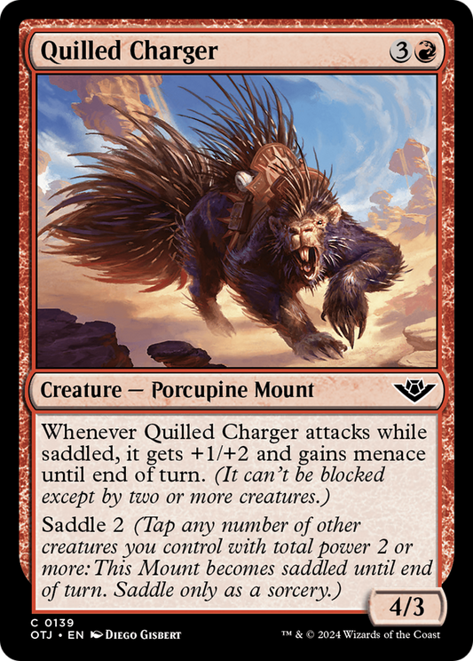 Quilled Charger [Outlaws of Thunder Junction] Foil